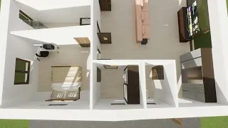 Linie 100 ohne Garage Vogelperspektive