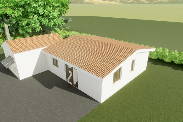 65m2 mit Garage